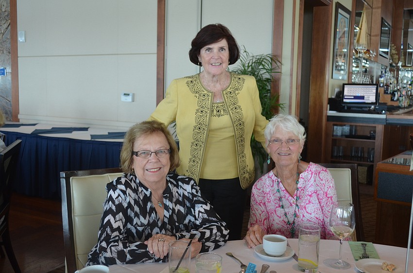 Ellen Kummer, Pat McGouran and Jo Ann Vinci