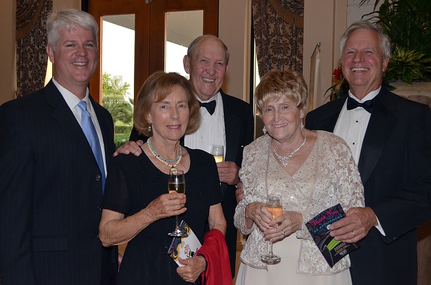 Brian Kennelly, Lorna and John Clarke and John and Joann Swart