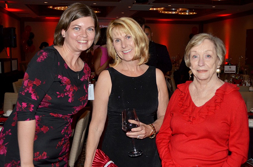 Savannah Chandler, Donna Jungman and Sara Bagley