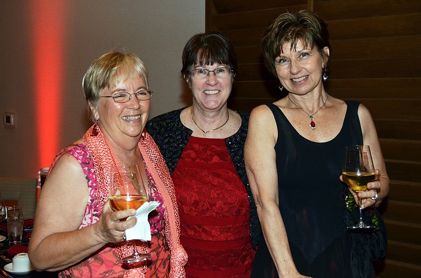 Linda Kronholm, Chris Flood and Jeannette Fruhman