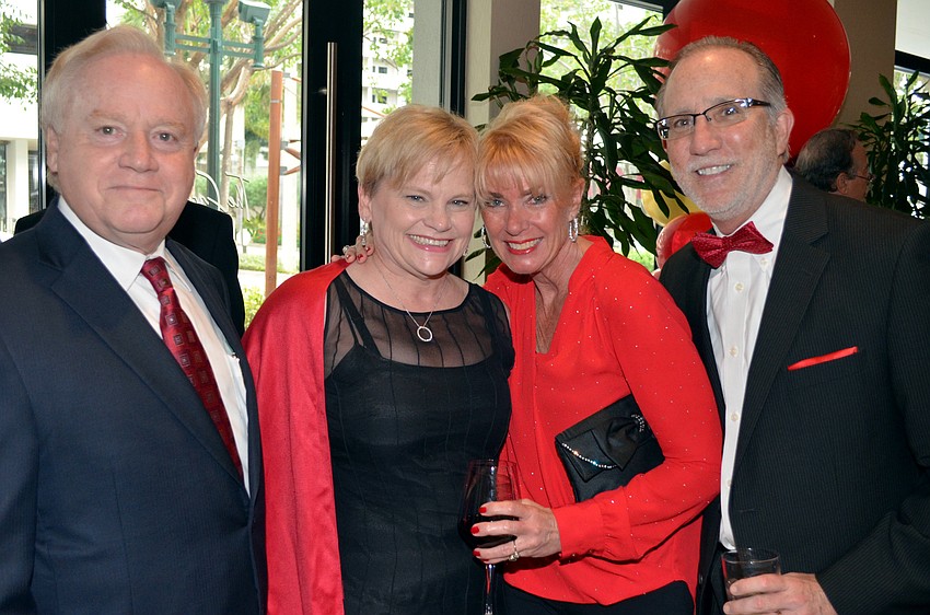 David and Susan Wilcox with Vicki and Jim Morrish