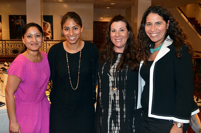 Kanak Bal, Christina Unkel, Nicole Pepe-Dorn and Adria Jensen