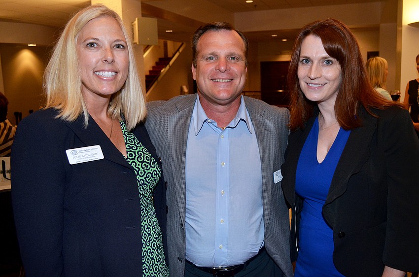 Julie Anderson, Bill Sadlo and Meghan Serrano