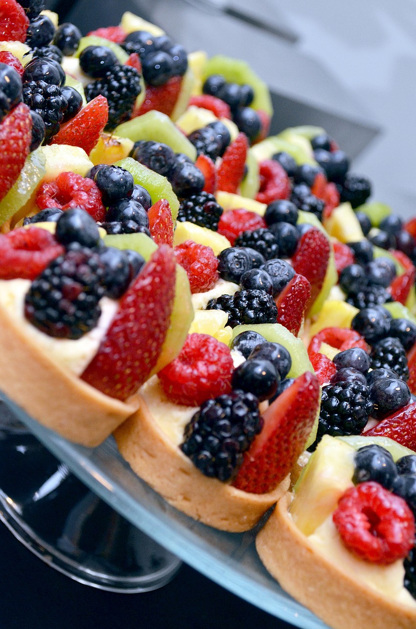 Following the Women in a Changing World Discussion Panel guests gathered at Asolo Repertory Theatre for desserts and conversation.