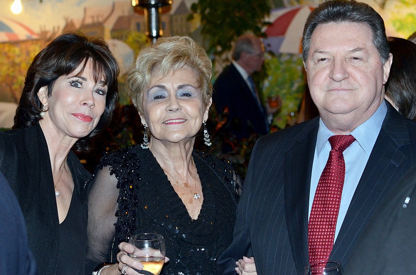 Dr. Kathleen Dillon, Pat Davis and Bill Dillon