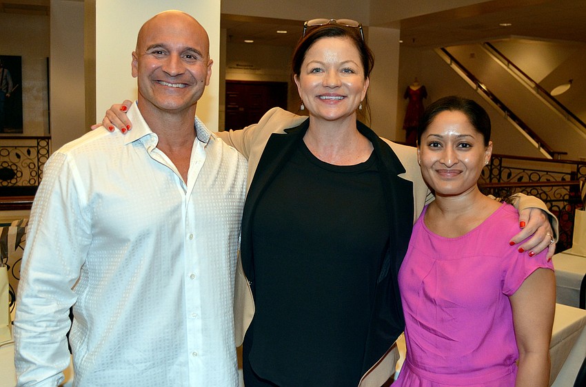Dario Ferrer, Co-Chair Jonna Keller and Kanak Bal