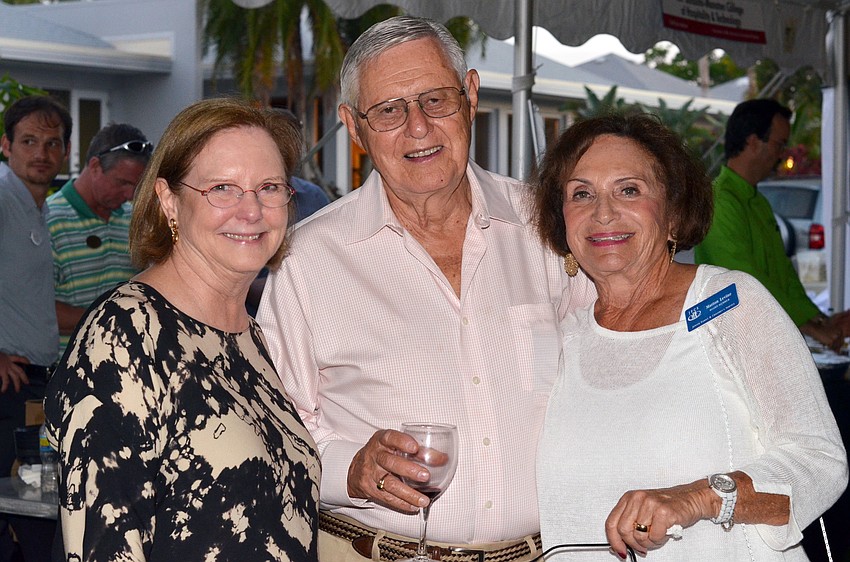 Janet Tobin with Bernard and Marion Levine