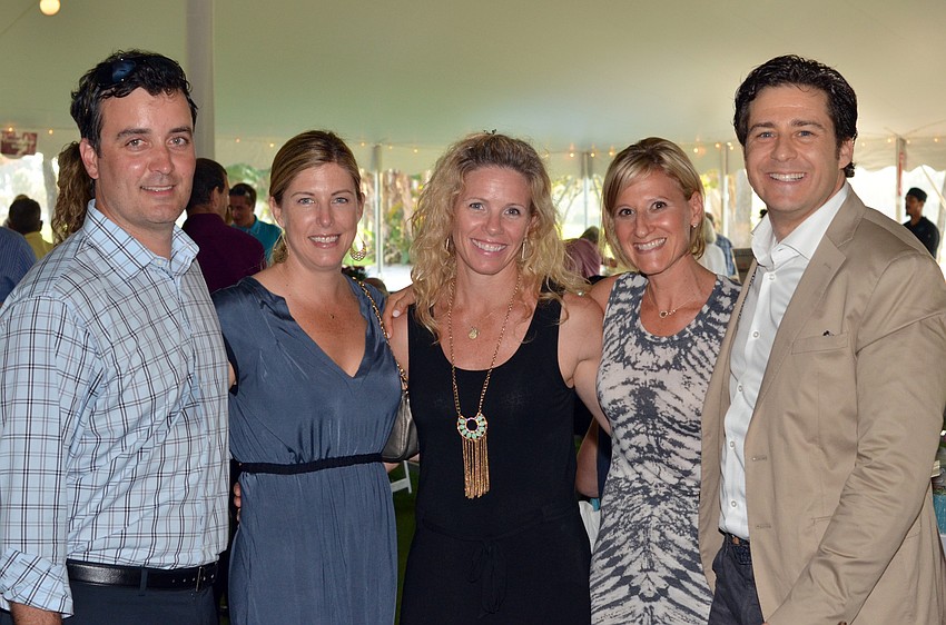 Juan and Jennifer Villaveces, Meghan Wicks and Lauren and Steven Fineman