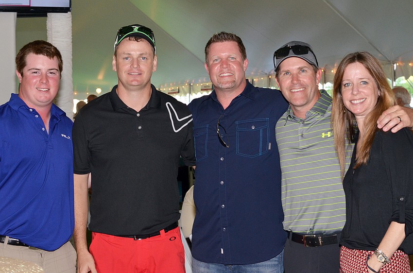Kyle Bourissa, Kevin Crane, Michael Kulaw, Michael Wilson and Amanda Kulaw