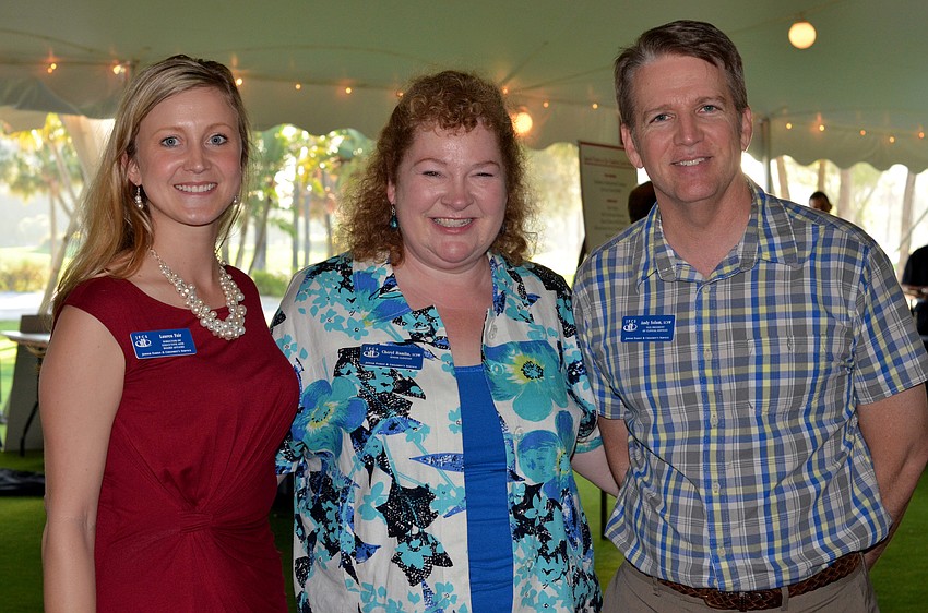 Lauren Fair, Cheryl Hamlin and Andy Solum