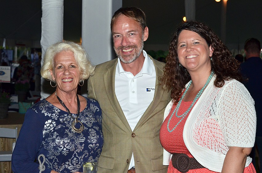 Marlene Hauck, Brent Greeno and Andrea Stephens