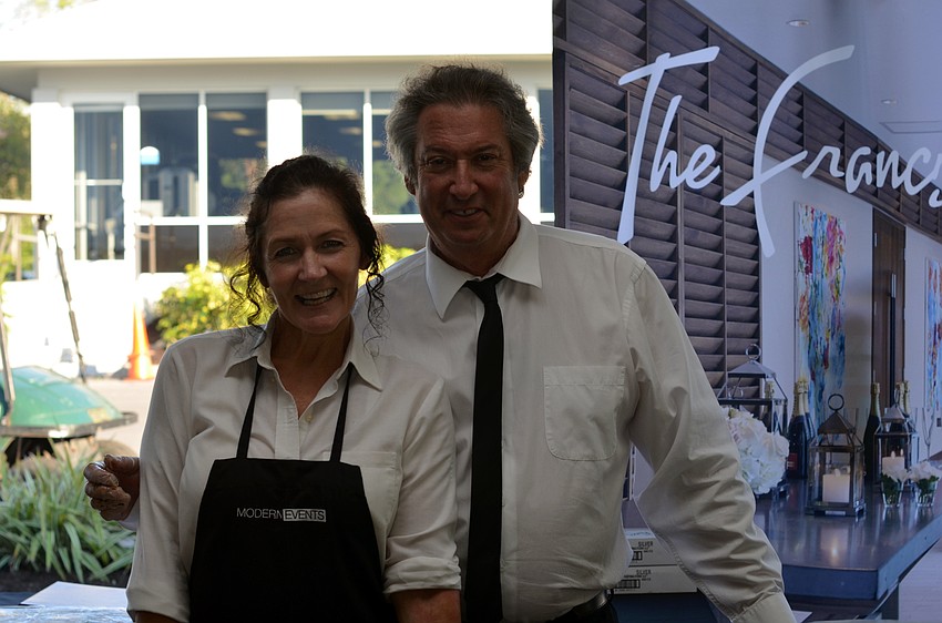 Suzie Mayhew and Gary Bland