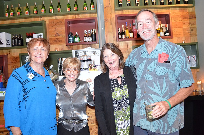 The Children's Healthy Pantry President, Joyce McCoy with founder Susan Morin, Virginia and Jack Haley