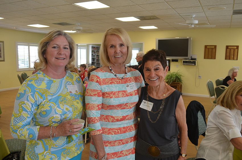 Melanie DeCarlo, Marlene McBrier Robb and Susan Landau