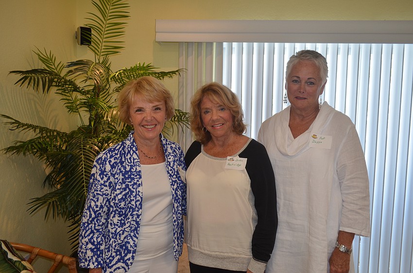 Joyce Mazurek, Joan Partridge and Pat Dupps