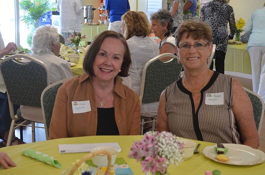 Vicki Lyons and Marge Geiger