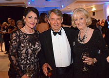 Beth Cannata with Jacques and Marlena de Vazeille