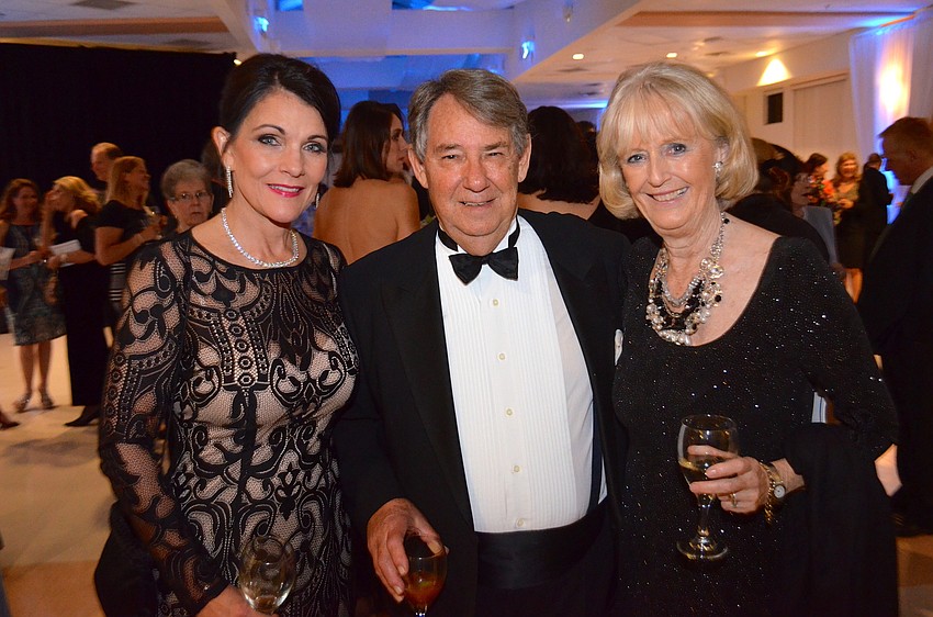Beth Cannata with Jacques and Marlena de Vazeille