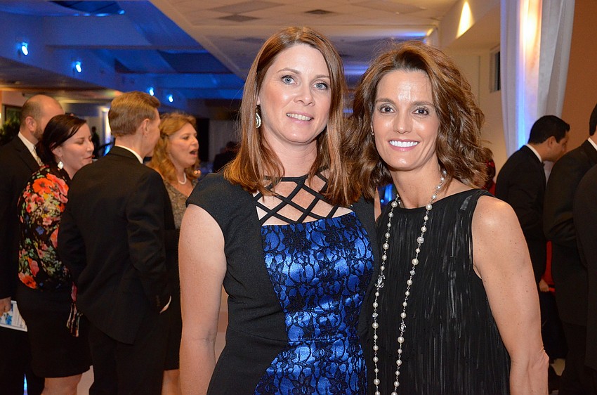 Tracy Henderson and Gina Rouen