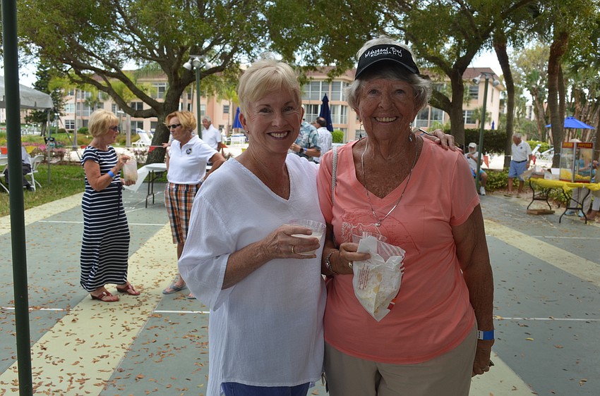 Sharyn Ford and Sue Troup