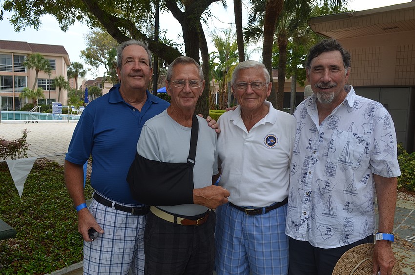Bob Winter, Bob Mazurek, John Bock and Allen Ross