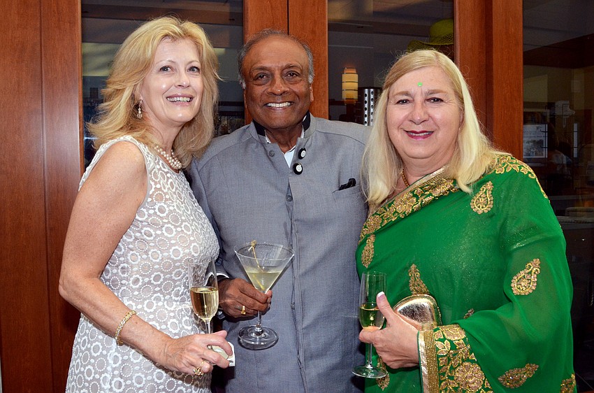 Jenny Duffey with Ravi an Ginny Akhoury
