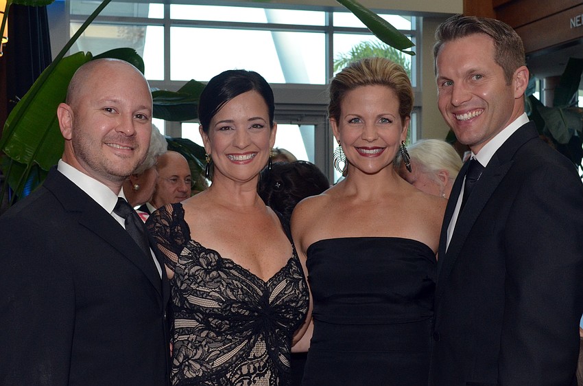 Kevin and Mary Pat Radford with Beth and Eric Bobb