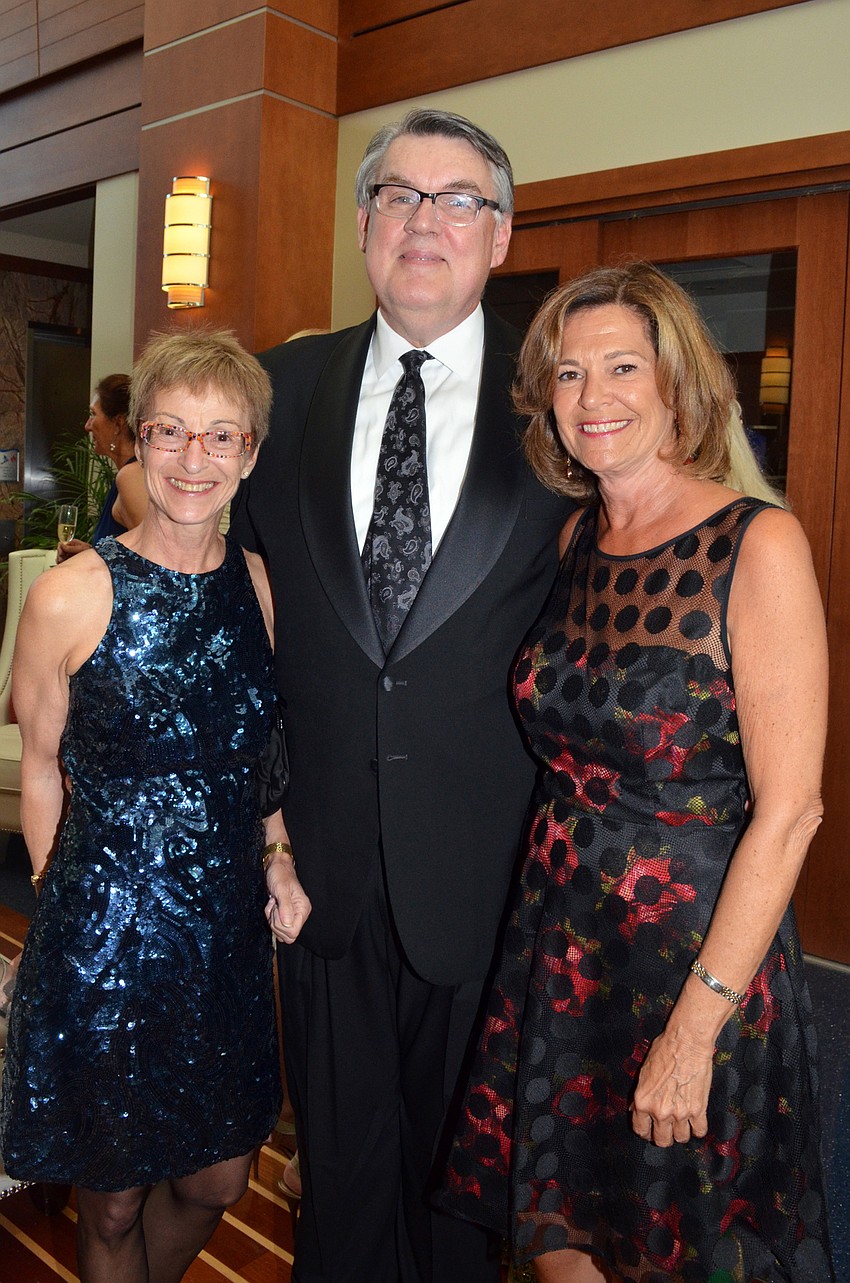 Donna D’Agostino, Jim Rogue and Claudia Cardillo