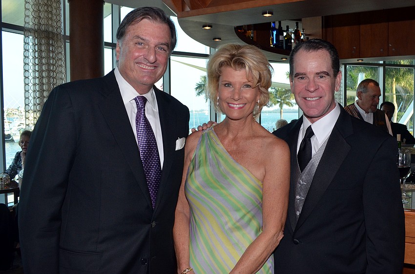 Michael and Katie Moulton with Shaun Merriman