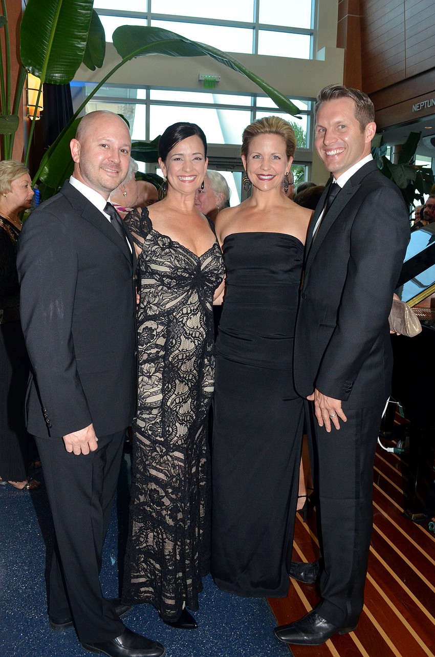 Kevin and Mary Pat Radford with Beth and Eric Bobb