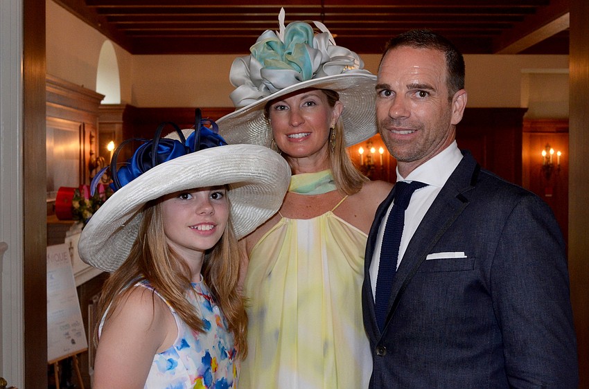 Ava, Brenda and Geoffrey Michel