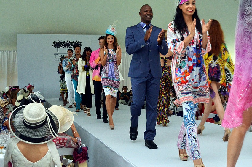 Guests enjoyed a runway show produced by The Met at New College of Florida’s Pique Nique Sur la Baie.