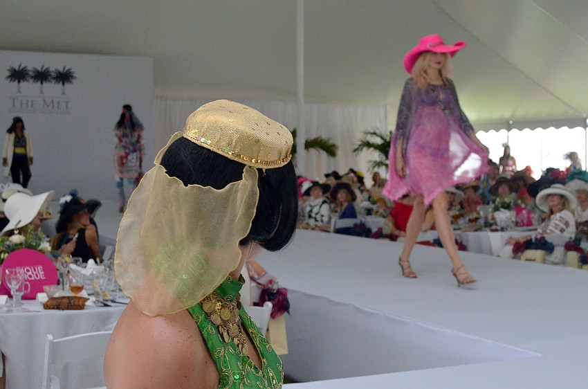 Guests enjoyed a runway show produced by The Met at New College of Florida’s Pique Nique Sur la Baie.