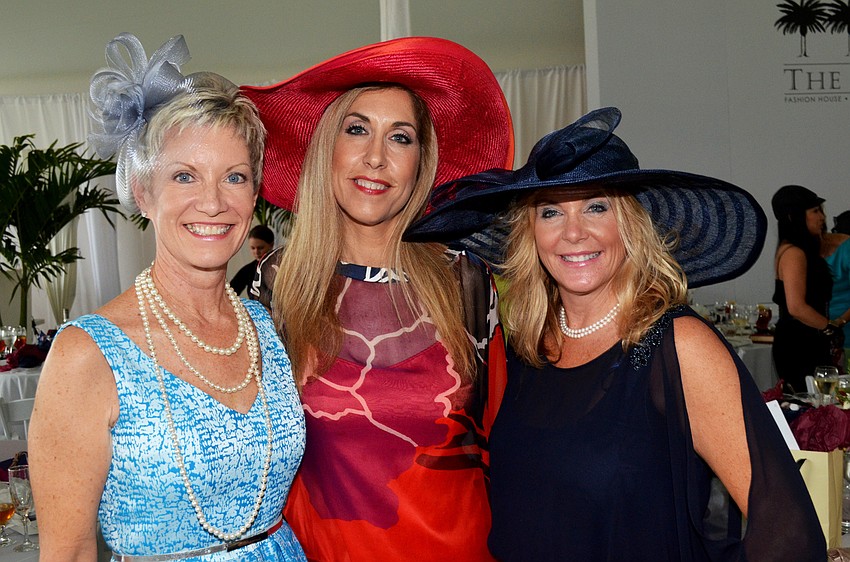 Kathy Rustin, Anne Casanova Schumacher and Joanna Ashley