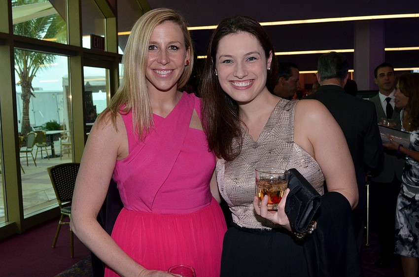 Meghan Dremal and Bailey Huguley