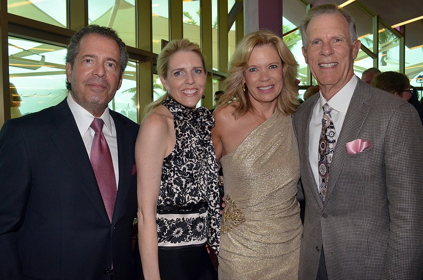 Ed and Shelley Sarbey with Laura Nelson and Ron Gelbman
