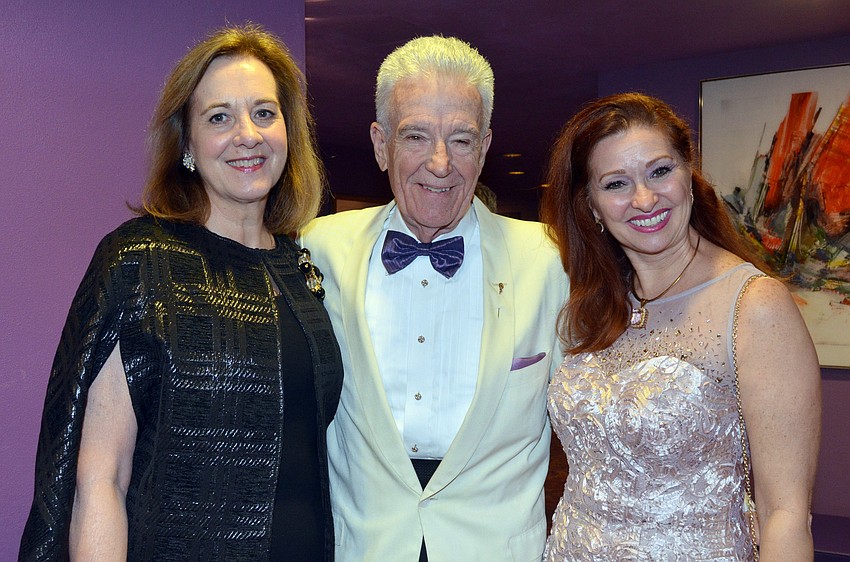 Ann and Doug Logan with Michele Strauss