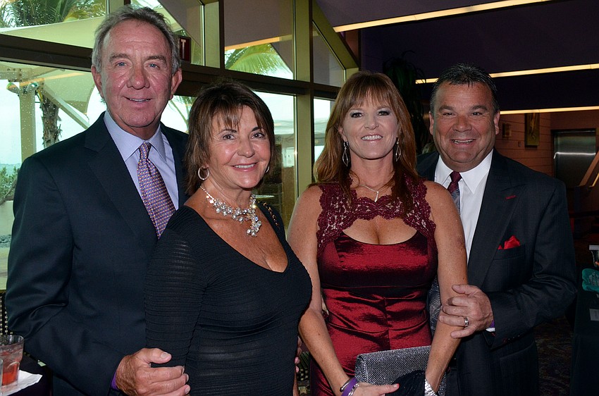 Bud and Chari Polley with Sheri and Sal Jesse