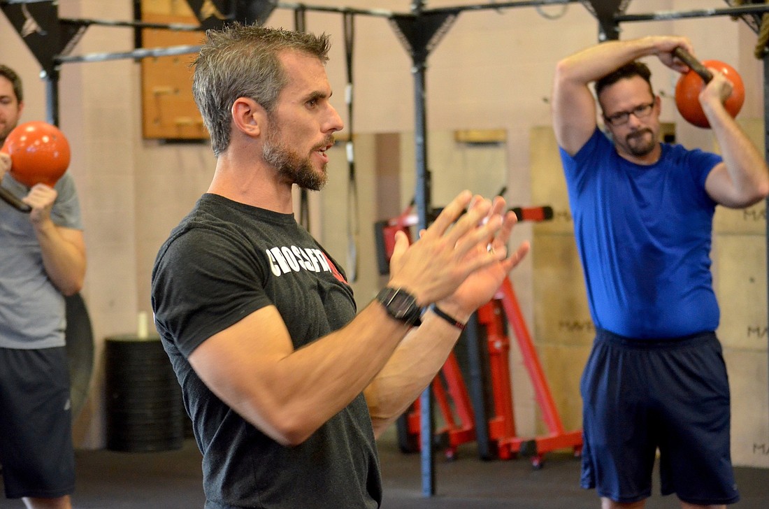 Aaron Weedo, who owns CrossFit LWR, learned his respect for the military from family members.