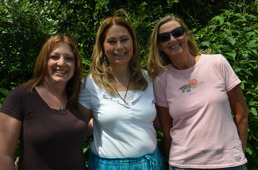 Claire DiMaura, Carol Hall and Sandy Rotino