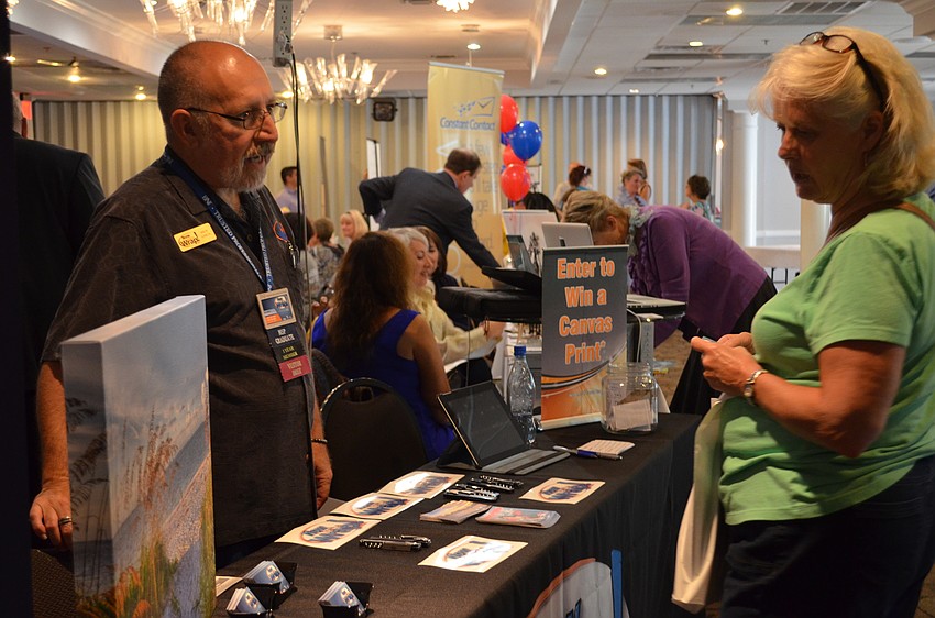 Mark Garza of Now That’s a Wrap and Barb Schust