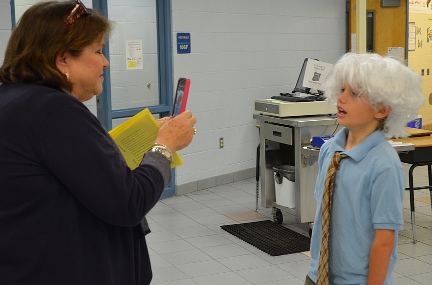 Susan Whitesides records Bodhi K Rentschler as Albert Einstein.