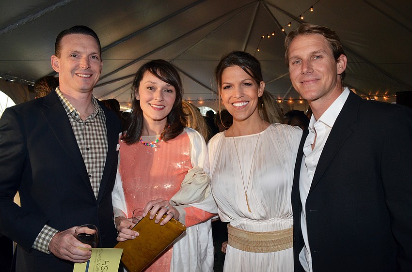 Jack and Anna McClure with Jacquelyn and Trudo Letschert