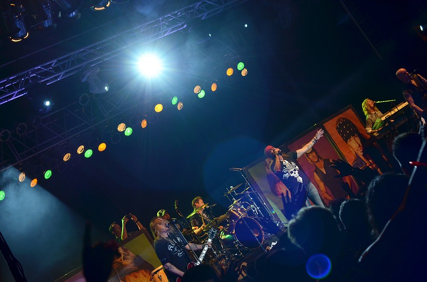 Guests enjoyed a private concert with Bret Michaels at The Firefly Gala.