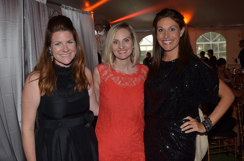 Meghan Buchanan, Sydney Gruters and Lea Mei