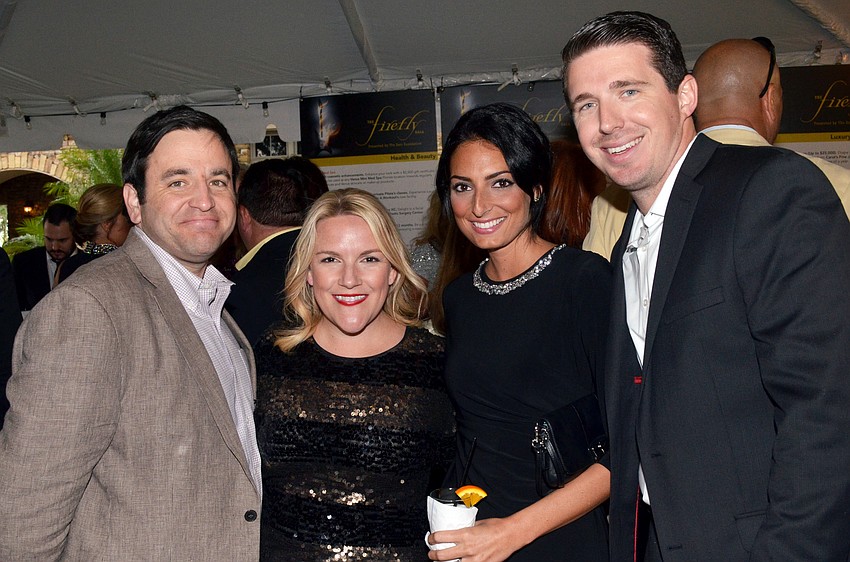 Doug and Erin Christy with Regina and Kyle Wood