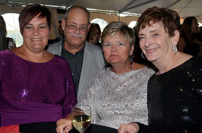 Johanna Eldredge, David and Linnea McAlpin and Linda Monda
