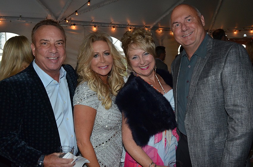 Larry Greenspon and Mary Gratehouse with Pam Revels and David Yarletts