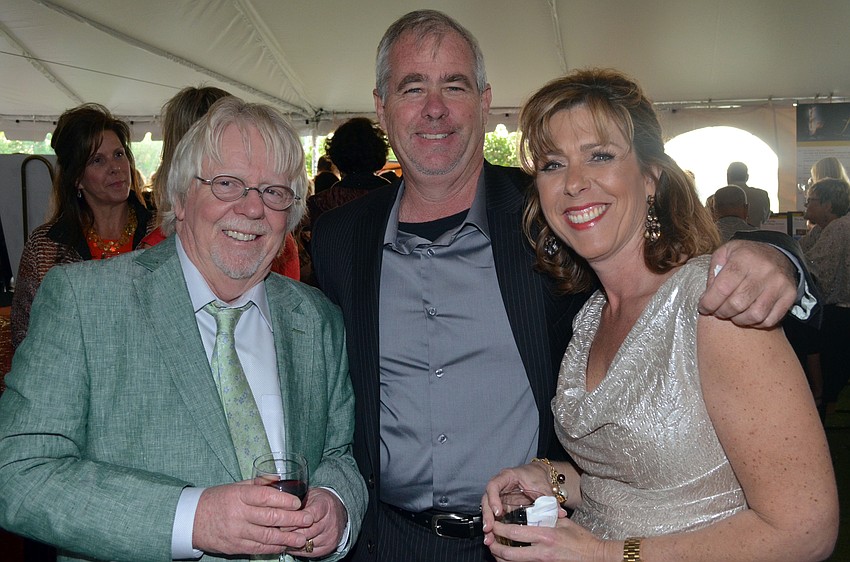 David Jemison with John and Yvonne Corrigan