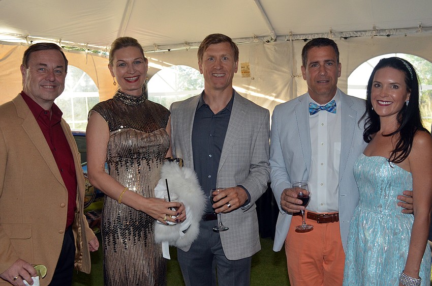 Tom Waters, Greg and Tatiana Twarowski and Doug and Shari Phillips